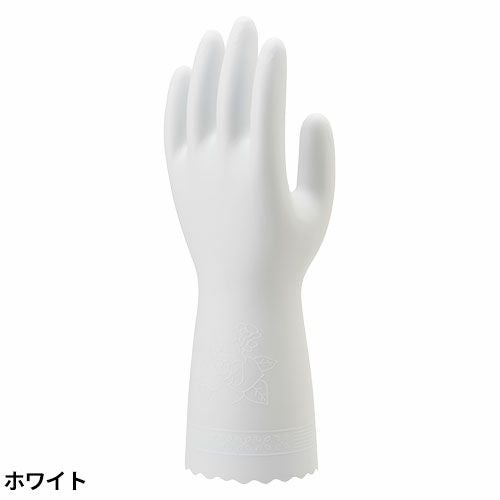 ゴム手袋】ビニトップ薄手 [20双入] 品番:No.130 (S・M・Lサイズ