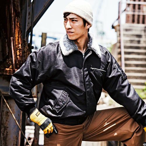 村上被服 防寒ブルゾン 2000 防寒ジャンパー ボア【まもる君】
