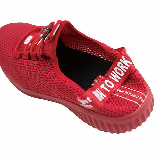 安全靴 ジーベック XEBEC かかとが踏める軽量メッシュセーフティー