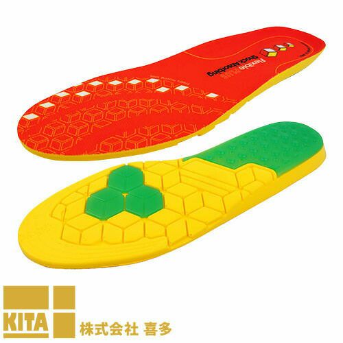 喜多 フレキシブルプラスインソール No6940 クッション【まもる君】