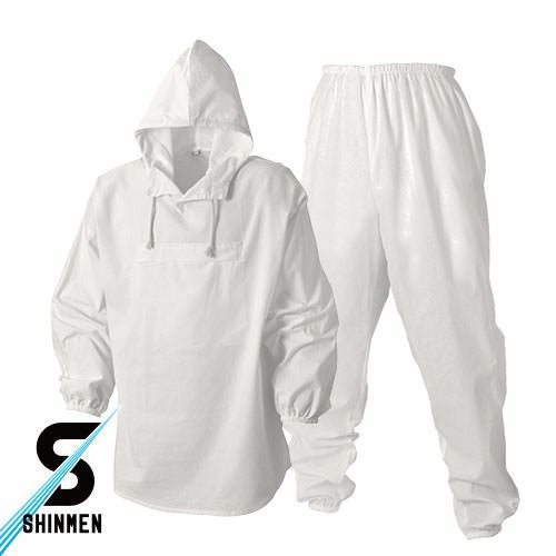 ボムヤッケ上下 ヤッケ 上下セット シンメン ポケット付塗装服 5021 綿100% 塗装 上下