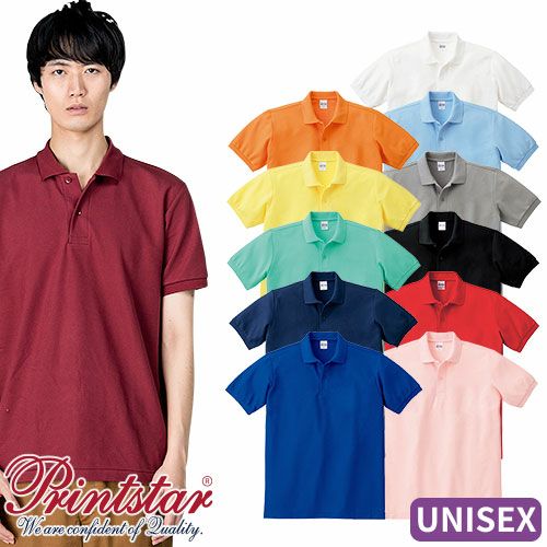 トムス 5.8oz T/Cポロシャツ SS～LL 00141-NVP【まもる君】
