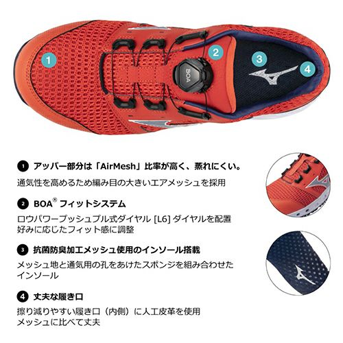 ミズノ ALMIGHTY VH51L オールマイティ VH51L BOA【まもる君】