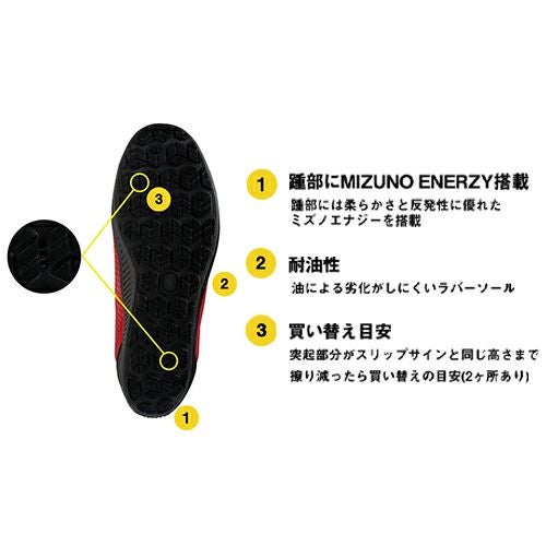 ミズノ オールマイティ TD2 51L BOA 安全靴 スニーカー【まもる君】