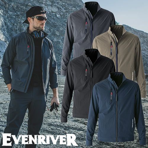 コーデュラ ストレッチ ジャケット 作業服 作業着 ジャンパー イーブン