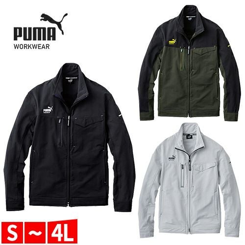 作業ウェア PUMA プーマ ワークジャケット 作業着 ストレッチ