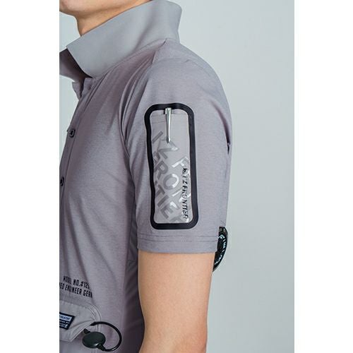 アイズフロンティア ペルチェ半袖ポロシャツ 単品 125【まもる君】