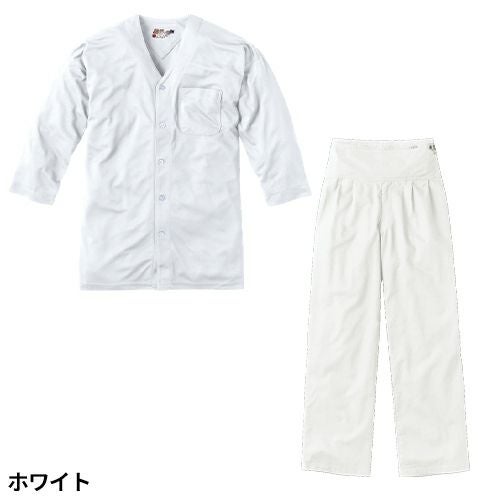 村上被服 鯉口シャツ+ズボン上下セット 3300【まもる君】