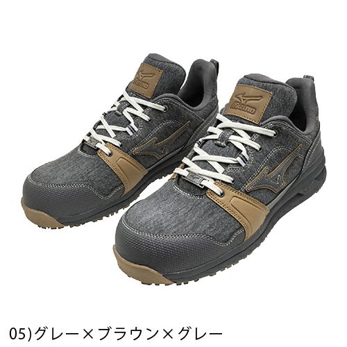 安全靴 ミズノ MIZUNO オールマイティ ALMIGHTY LS2 11L Ltd 紐靴 JSAA