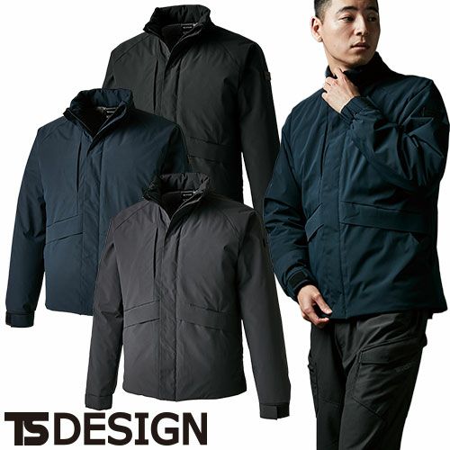 作業服 ジャンパー 防寒 暖かい ダウン 黒 ストレッチ シンプル 無地 作業服 ジャンパー 防寒 暖かい ダウン 黒 ストレッチ シンプル 無地