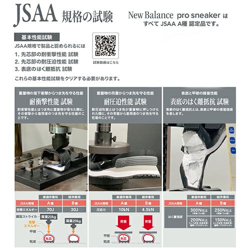 ニューバランス New Balance ポーツマス PO-113 安全靴【まもる君】
