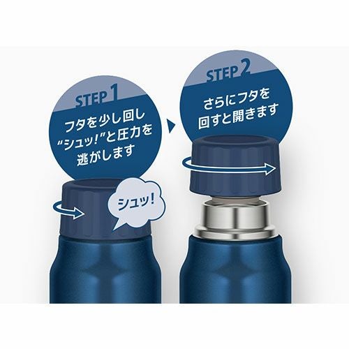 水筒 ボトル 保冷 THERMOS サーモス ステンレス製携帯用まほうびん
