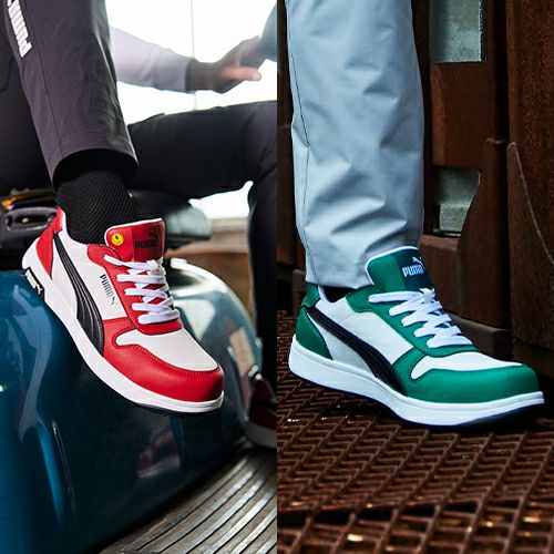 PUMA フロントコート ロー FRONTCOURT LOW 安全靴 JSAA【まもる君】
