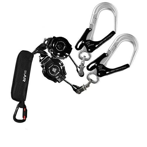 安全帯 DH Protection ランヤード ExAir 軽量 ロック巻取式 ランヤード