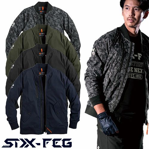 ジャケット・アウター AIR GARMENTS : Air Sympatex 防寒ジャンパー シンメン ウォームエアテックフライトジャケット 07581