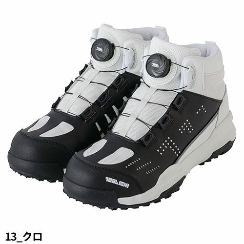 ハイカット 寅壱 TORA ダイヤル式ミッドカットスニーカー 0288-965 先