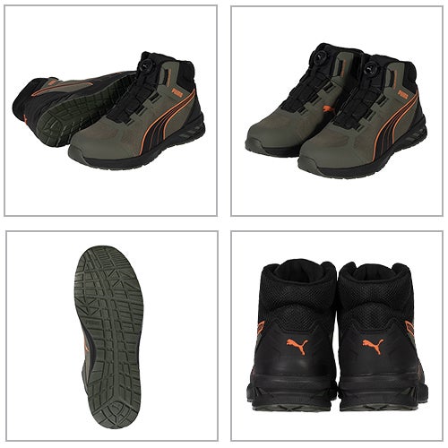 PUMA SPRINT 2.1 DISC MID スプリント 2.1 安全靴 JSAA【まもる君】