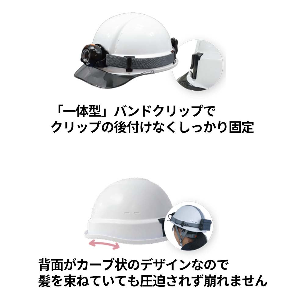 工事ヘルメット クリアバイザー スターライト工業 SS-900 SS-900 工事